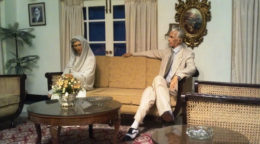 Muhammad Ali Jinnah with Fatima Jinnah