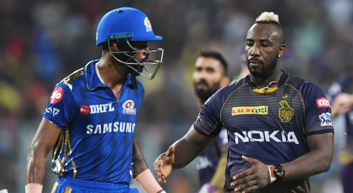 hardik pandya and andre russell